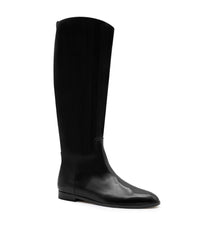 MARTA SHINY CALF LEATHER IN BLACK