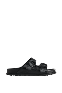 Embossed Leather MS Ground Sandals