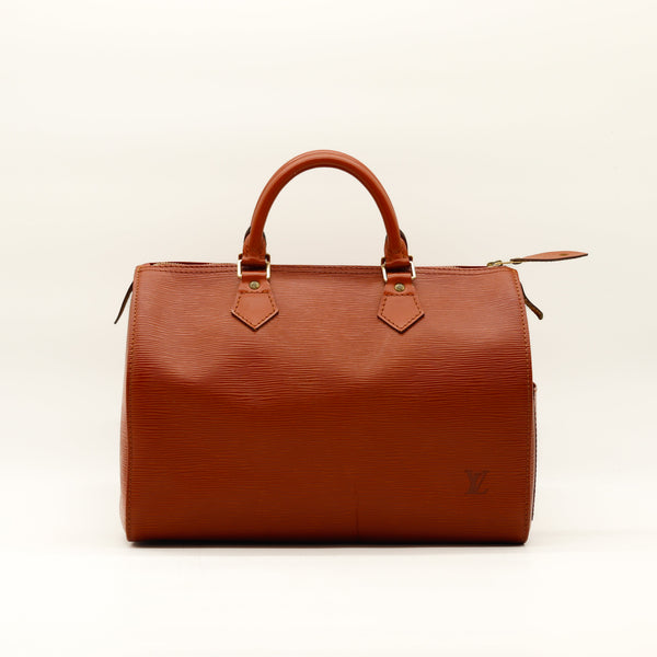 Le Speedy 30 Épi Marron Louis Vuitton