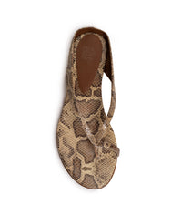 MIGUELA SYNTHETIC LEATHER IN PYTHON