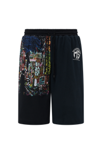 Regenerated Graphic T-shirt Bermuda