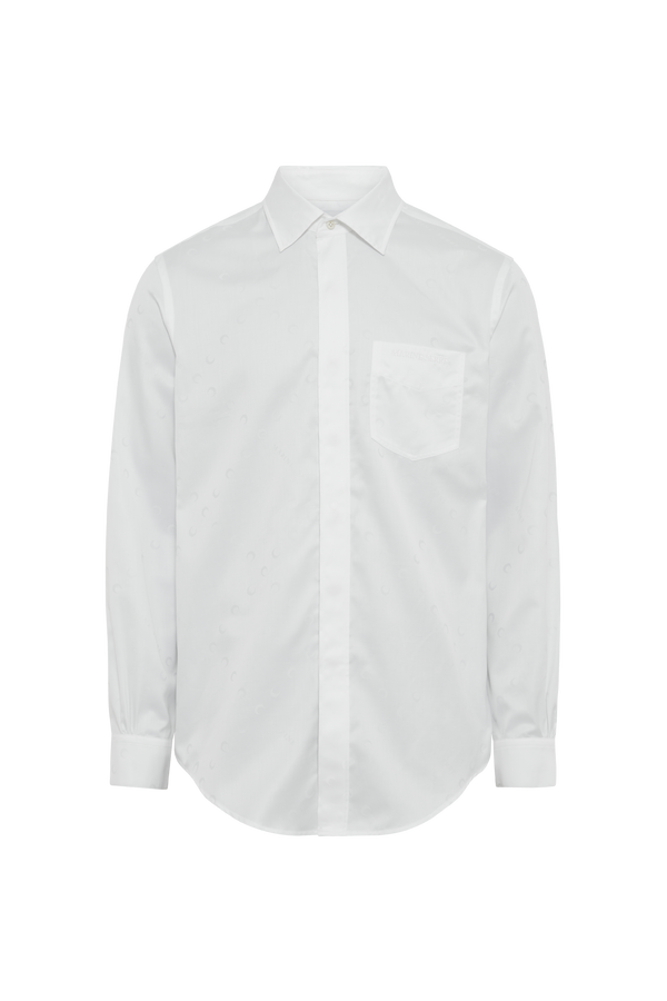 MS Jacquard Poplin Button Up Shirt
