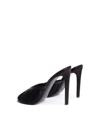NOEMIE SATIN IN BLACK