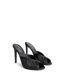 NOEMIE SATIN IN BLACK