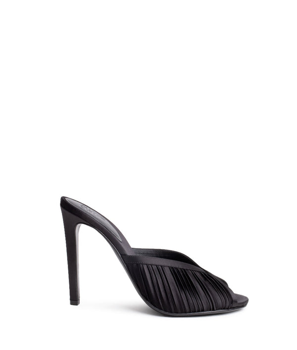 NOEMIE SATIN IN BLACK