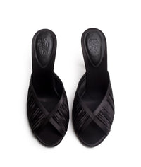 NOEMIE SATIN IN BLACK