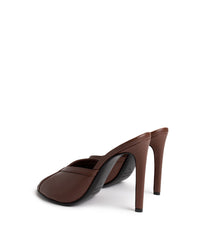 NOEMIE NAPPA LEATHER IN TIRAMISU'