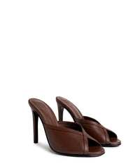 NOEMIE NAPPA LEATHER IN TIRAMISU'