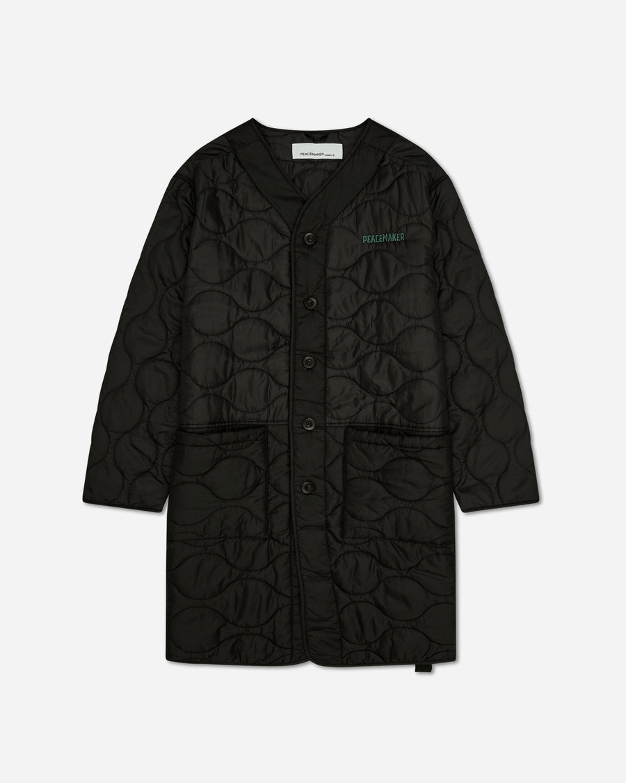 OAMC Peacemaker Long Liner Black Coats and Jackets Bomber Jackets PCM2OC02ANY00199 99