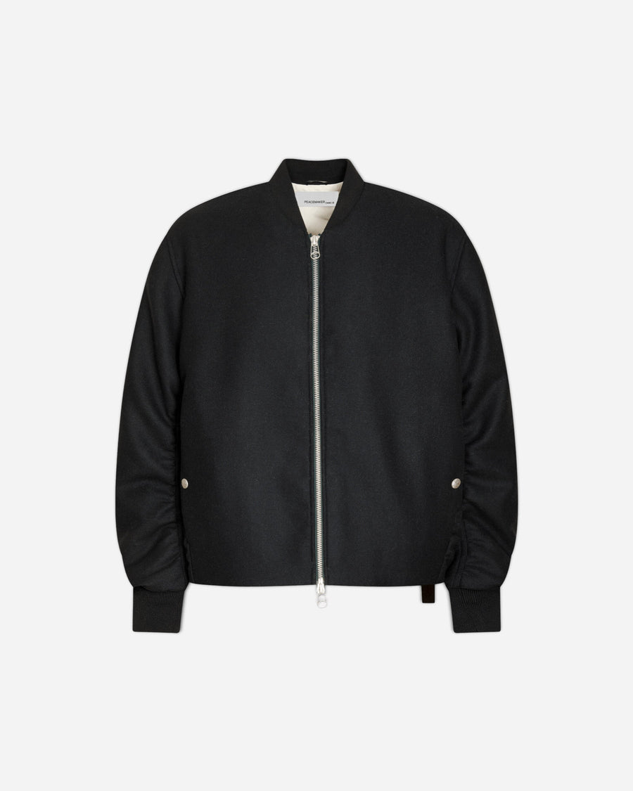 OAMC Peacemaker Minimal Bomber Black Coats and Jackets Bomber Jackets PCM2OB02ANY00299 99