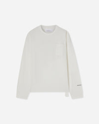 OAMC Peacemaker Peacemaker Leaf Loose Fit Crewneck Snow White Sweatshirts Crewneck PCM1OT04QJE002002 WHT