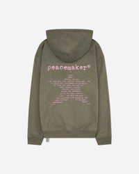 OAMC Peacemaker Loose Fit Hoodie Star Print Grey Sweatshirts Hoodies PCM2OH01LFT00295 95