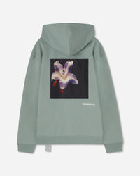 OAMC Peacemaker Peacemaker Flower Loose Fit Hoodie Sage Green Sweatshirts Hoodies PCM1OH01GFT001050 SGRN