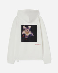 OAMC Peacemaker Peacemaker Flower Loose Fit Hoodie Snow White Sweatshirts Hoodies PCM1OH01GFT001002 WHT