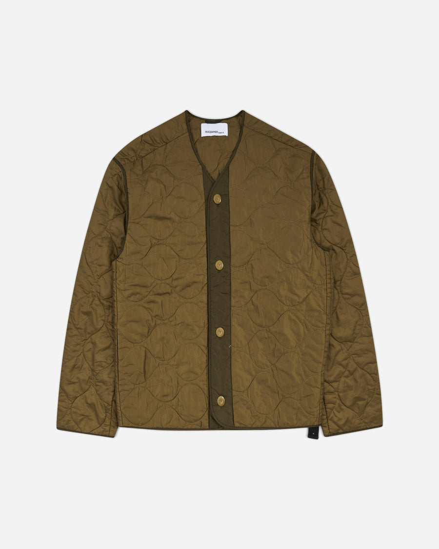 OAMC Peacemaker Combat Liner Military Green Coats and Jackets Jackets PCM3OJ01ANY001054 MILITARY GREEN