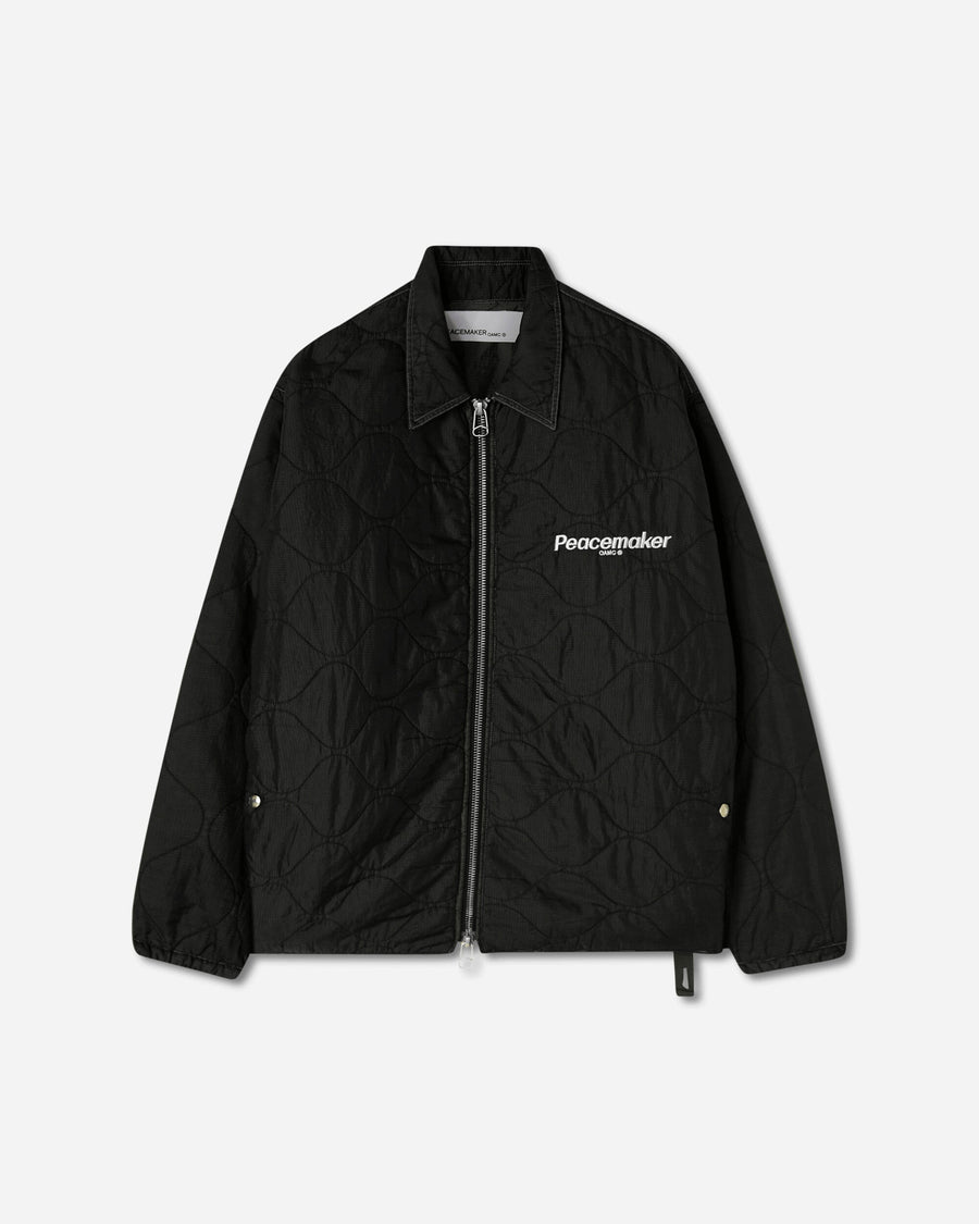 OAMC Peacemaker Combat Overshirt Black Coats and Jackets Jackets PCM1OJ02ANY001099 BLK