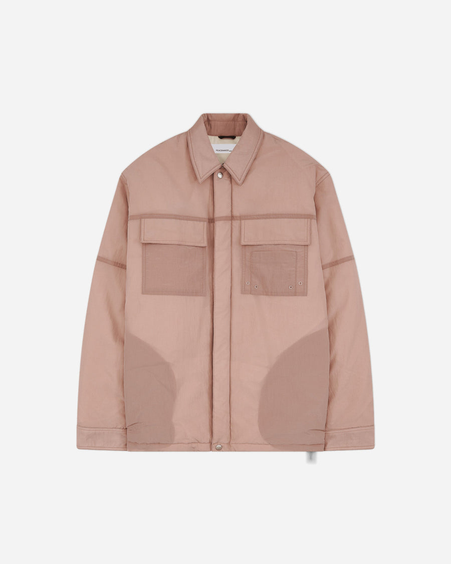 OAMC Peacemaker Padded Overshirt Lilac Coats and Jackets Jackets PCM2OS07BNY00836 36