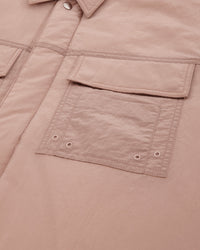 OAMC Peacemaker Padded Overshirt Lilac Coats and Jackets Jackets PCM2OS07BNY00836 36