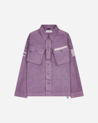 OAMC Peacemaker Military Cargo Shirt Lilac Shirts Longsleeve Shirt PCM2OS06ACO00136 36