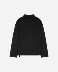 OAMC Peacemaker Knit Polo Black Knitwears Sweaters PCM2OK02AFL00199 99
