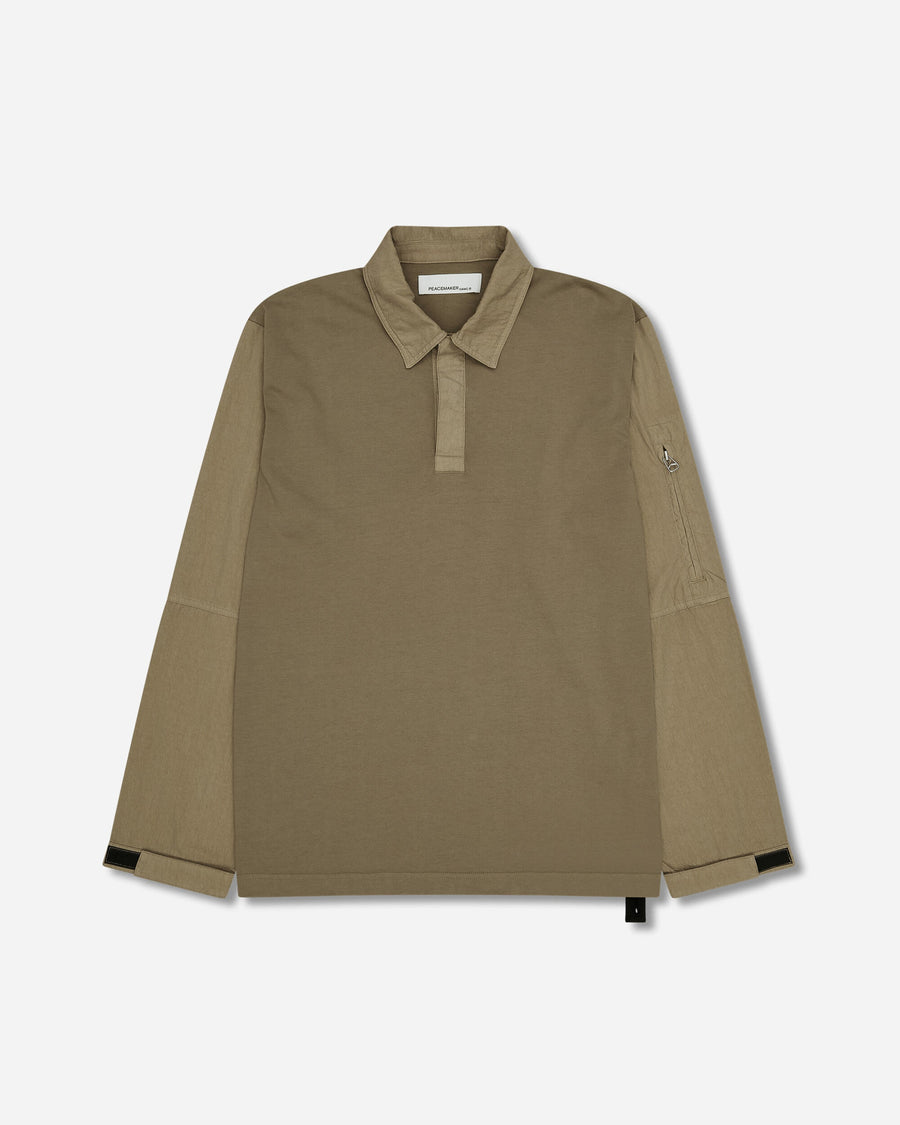 OAMC Peacemaker Flight Polo Military green T-Shirts Top PCM2OT05AJE00254 54