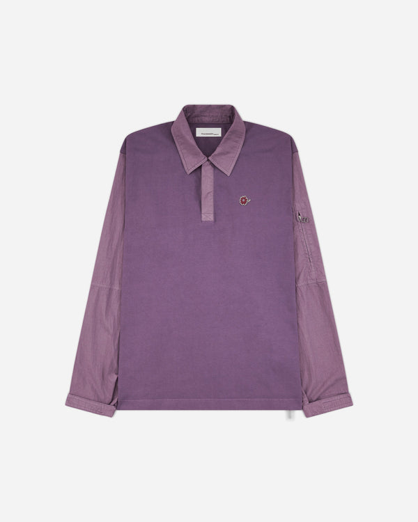OAMC Peacemaker Flight Polo Lilac T-Shirts Top PCM2OT05AJE00236 36