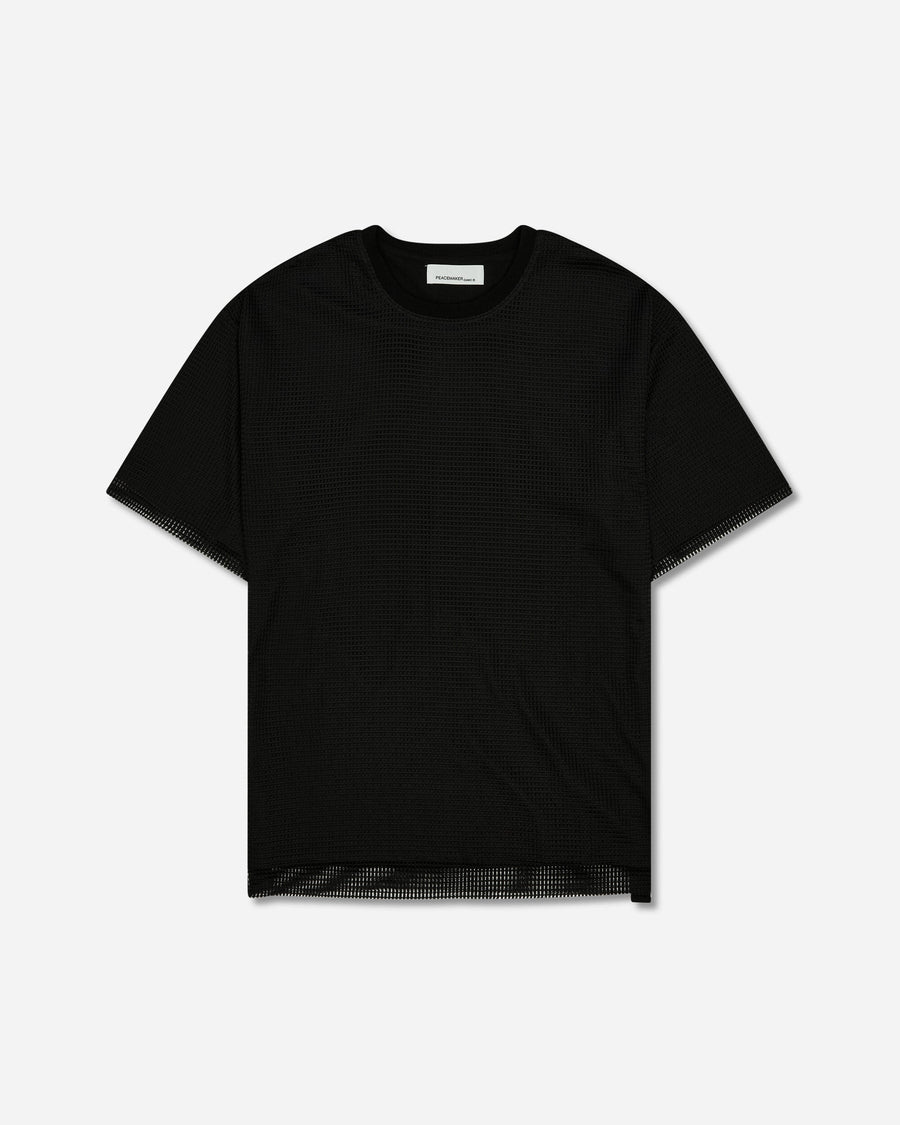 OAMC Peacemaker Mesh Layer Tshirt Black T-Shirts Top PCM2OT01ANE00199 99