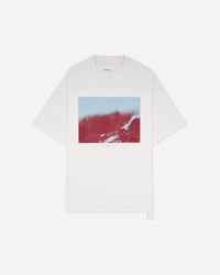 OAMC Peacemaker Regular Tee  Slow Down Print White T-Shirts Top PCM3OT01CJE001001 WHITE