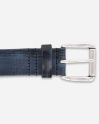 Our Legacy Vortex Belt Vintage Black Ocean Leather Belts Belt A2268VVB 001