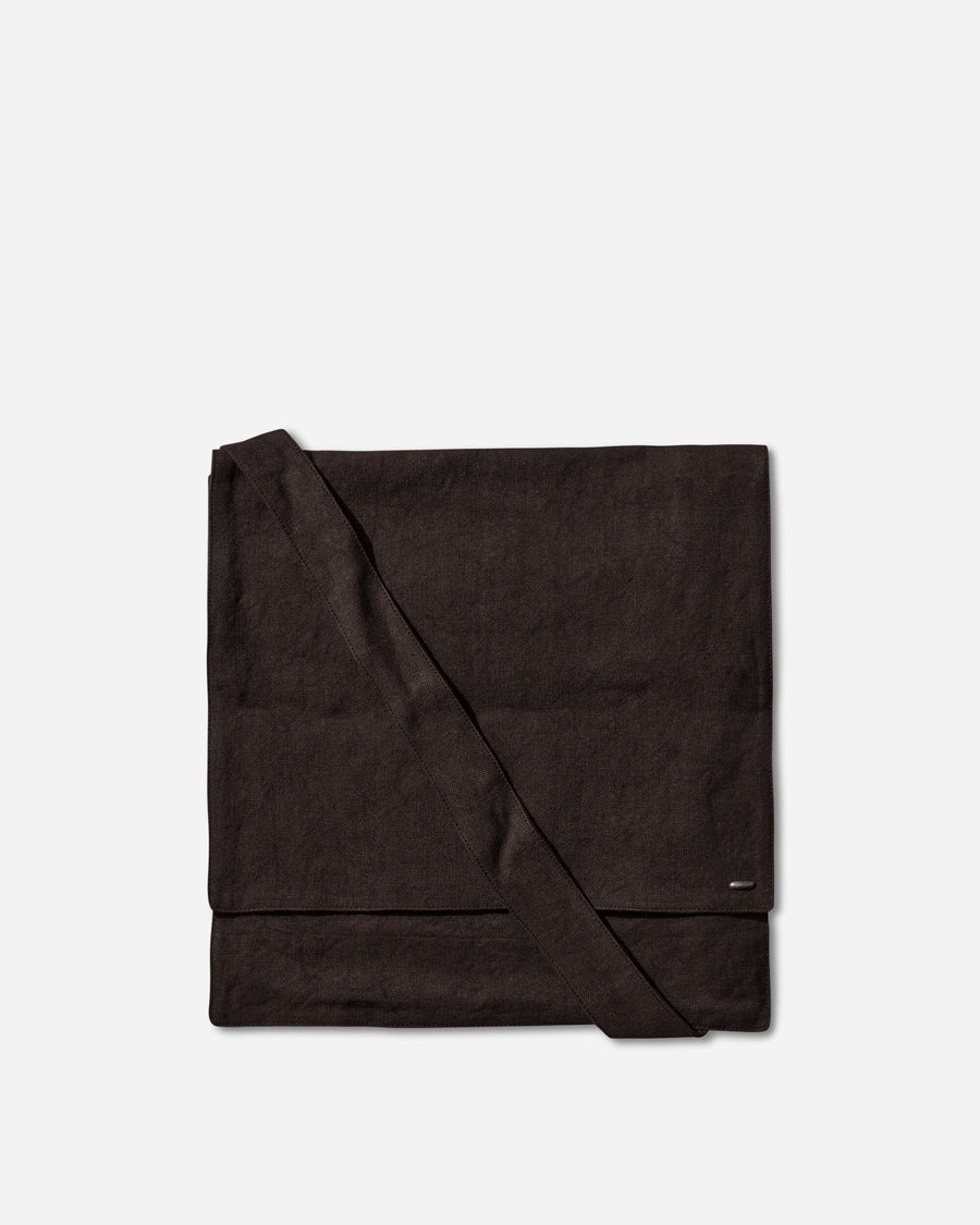 Our Legacy Grande Slack Bag Dry Olive Airy Linen Bags and Backpacks Shoulder Bags A2268GDO 001