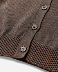Our Legacy Wmns Micro Cardigan Cangiante Copper Tech Cotton Knitwears Cardigans W2263MC 001