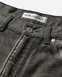 Our Legacy Third Cut Digital Black Aurora Print Pants Denim M2265TD 001