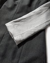 Our Legacy Wmns Firm Dress Shark Pinstripe Herringbone Dresses Dress Mid W2267FSP 001
