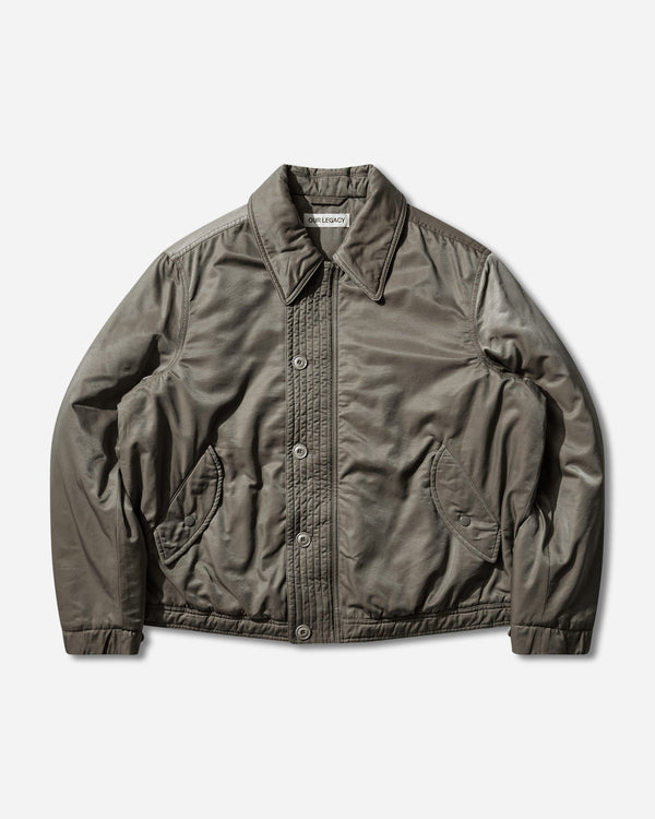 Our Legacy Auto Jacket Taupe Smoke Twinshade Twill Coats and Jackets Jackets M2261ATS 001
