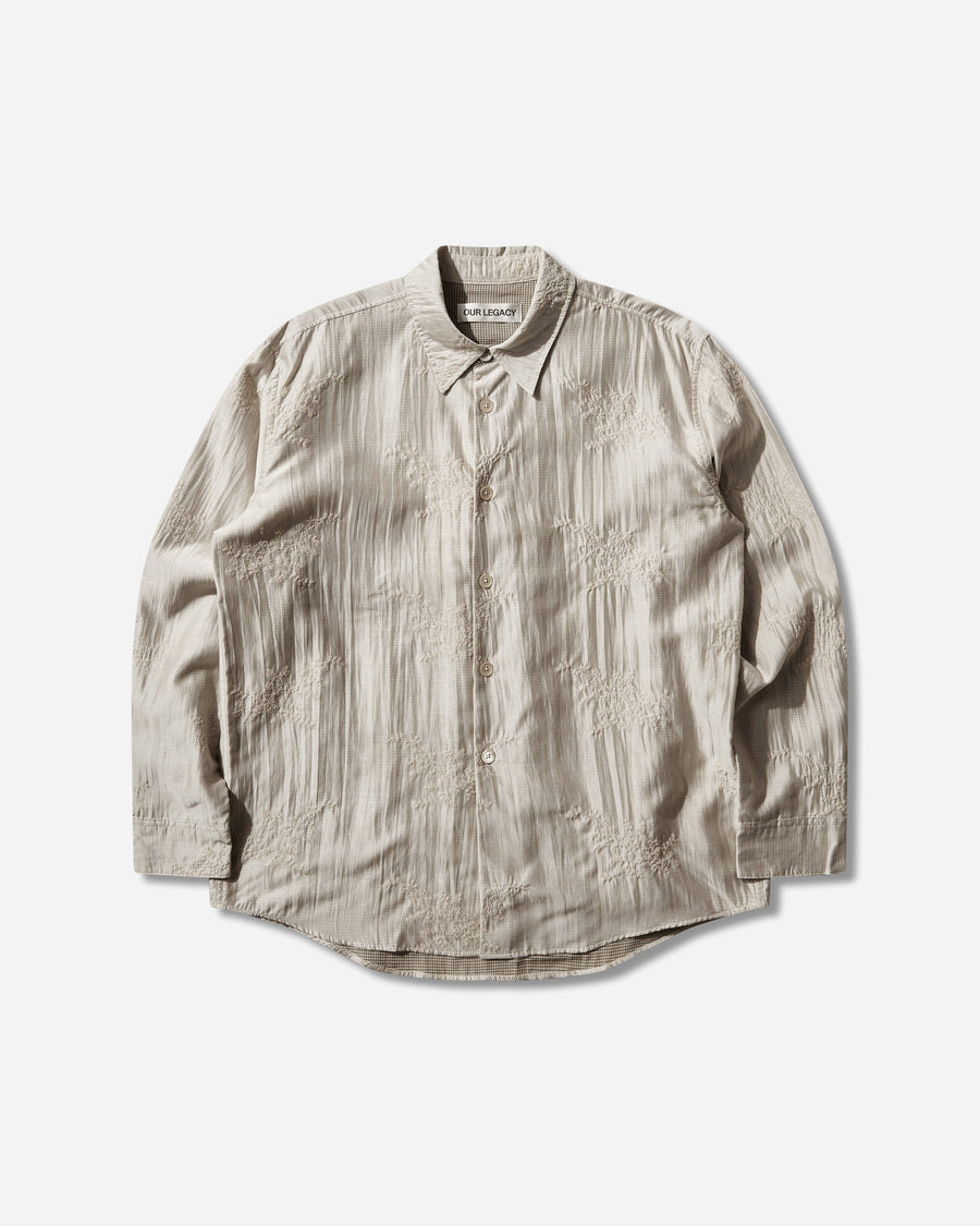 Our Legacy Beyond Shirt Champagne Bloom Ethereal Veil Shirts Longsleeve Shirt M2262BC 001