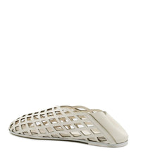 PEEK-A-BOO BALLERINA NAPPA IN OFF WHITE