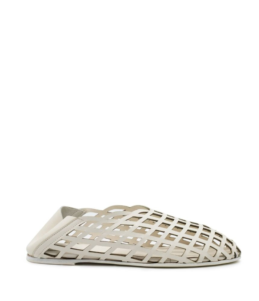 PEEK-A-BOO BALLERINA NAPPA IN OFF WHITE