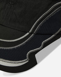 ROA Pursuit 6 Panel Cap Black Hats Caps YBUW213FA08 BLK0001