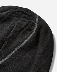 ROA Logo Wool Beanie Deep Black Hats HATS BEANIE YBUW205YA04 BLK0049