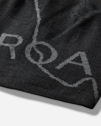 ROA Logo Wool Beanie Deep Black Hats HATS BEANIE YBUW205YA04 BLK0049