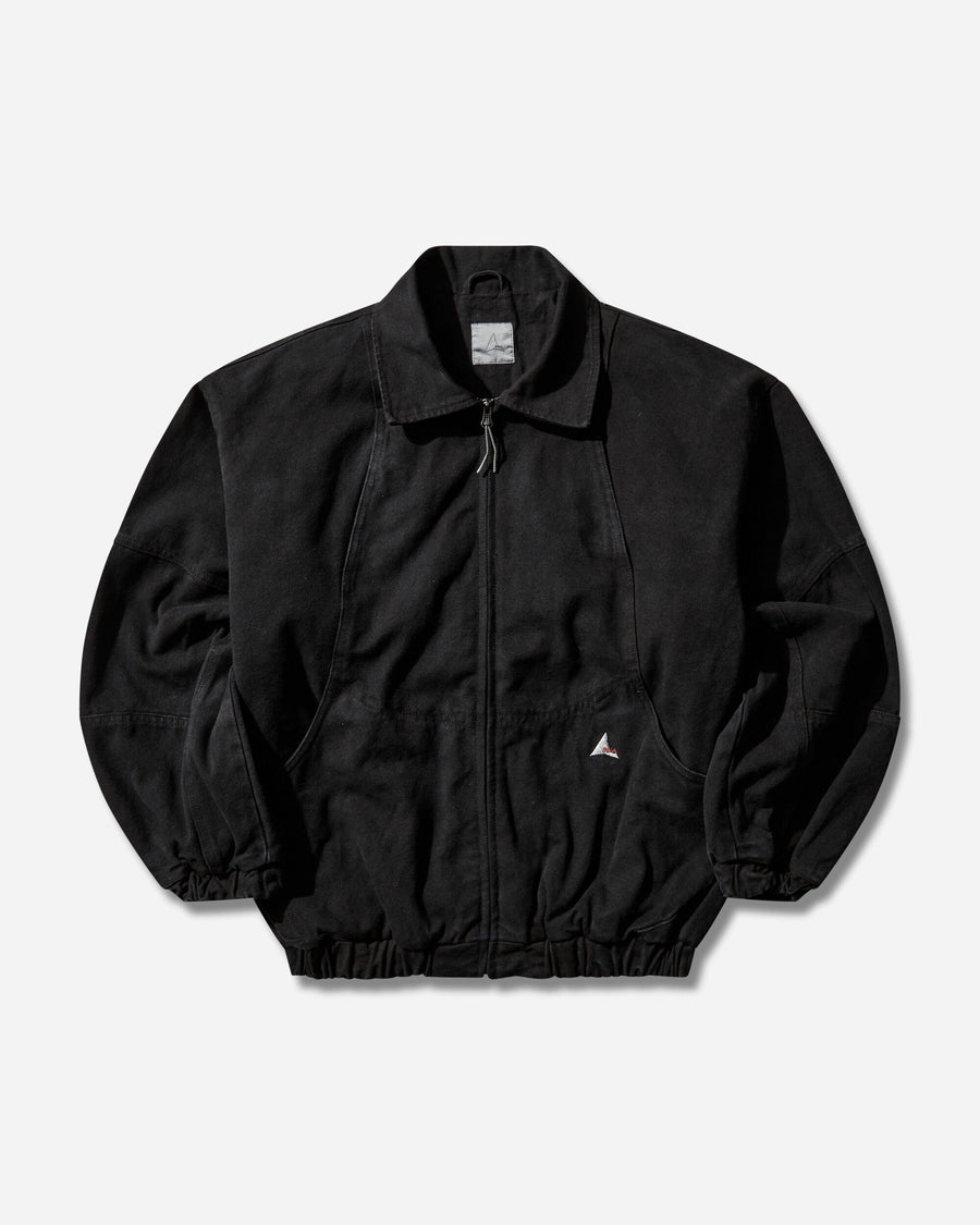 ROA Ash Canvas Jacket Washed Black Coats and Jackets Jackets YBMW006FA06 BLK0020