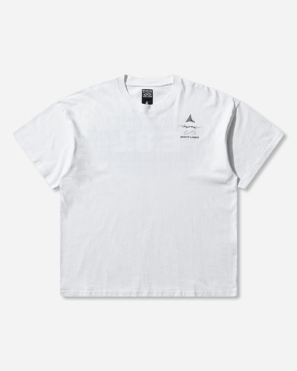 ROA Roa X Eightlines T-Shirt White T-Shirts Top YBMW0238JY30 WTH0001