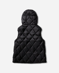 ROA Nuna 800 Fill Power Hooded Down Vest Black Coats and Jackets Vests YBUW060FA34 BLK0001