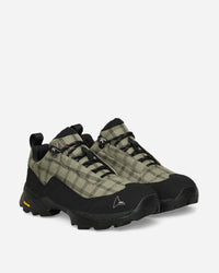 ROA Katharina Taupe/Black Check Sneakers Low YBUW123FA11 GRY0039