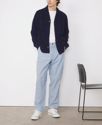 SYLVESTER OVS INDIGO CO TERRY