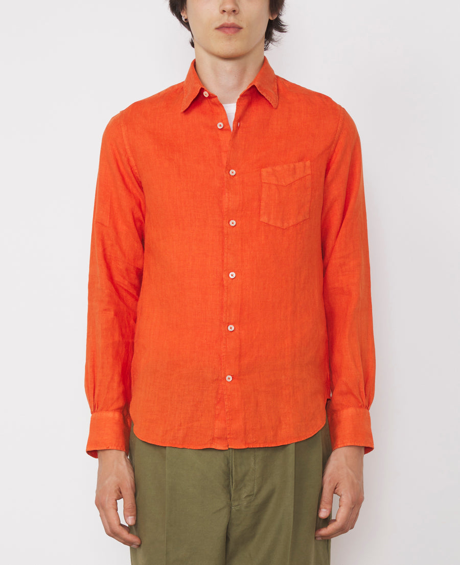 BENOIT SHIRT GMT DYE LINEN