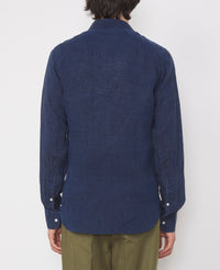 BENOIT SHIRT ITL INDIGO LINEN