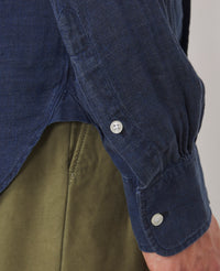 BENOIT SHIRT ITL INDIGO LINEN