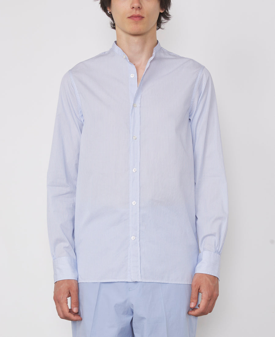 GASTON LIGHT STRIPED CO POPLIN