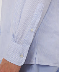 GASTON LIGHT STRIPED CO POPLIN